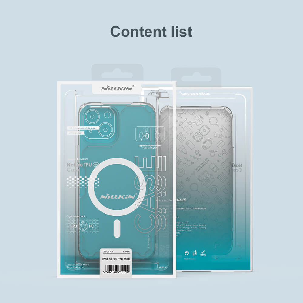 Чехол Nillkin Nature Pro Magnetic для Apple iPhone 14 Pro Max
