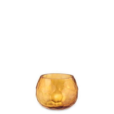 Ваза Guaxs Somba Clear/Gold, 8 см