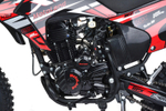 Мотоцикл Кросс Motoland XR300 LITE красный (175FMM)