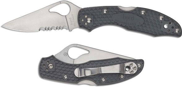 Цена наНож складной Byrd Meadowlark 2 Spyderco, сталь 8Cr13MOV, рукоять термопластик FRN