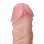 Вибратор 17см на присоске с 7 режимами вибрации ToyFa RealStick Nude 581005