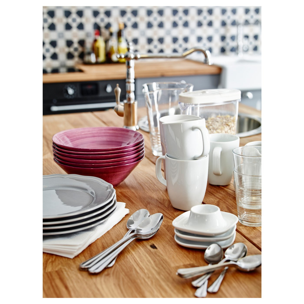 IKEA VÄRDERA  (ИКЕА ВЭРДЕРА)  -  Подставка для яйца - белый 10x10 см