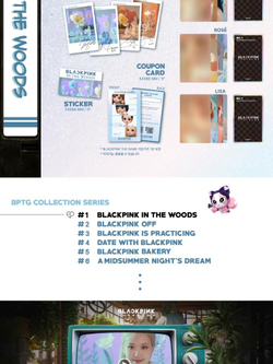 Альбом BLACKPINK - THE GAME Photocard Collection 3 Version (1+2+3) SET