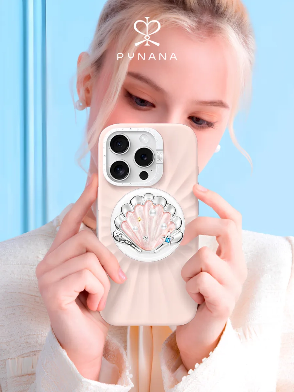 Попсокет Magsafe RoseShell Pynana