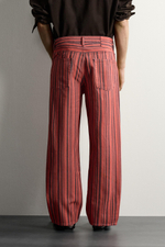 БРЮКИ STRAIGHT FIT В ПОЛОСКУ — ZARA · 0840/380