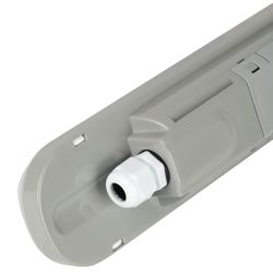 Линейный светодиодный светильник ЭРА SPP-202-0-40K-L18 18Вт 4000К IP65 600 матовый транзит гарантия 5 лет | Линейные светодиодные светильники IP65