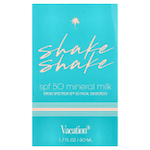 Vacation, Shake Shake, солнцезащитное средство для лица с минеральным молоком, SPF 50, 50 мл (1,7 жидк. унции)