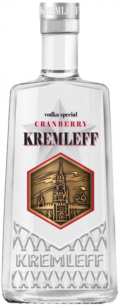 Водка Кремлефф Крэнберри