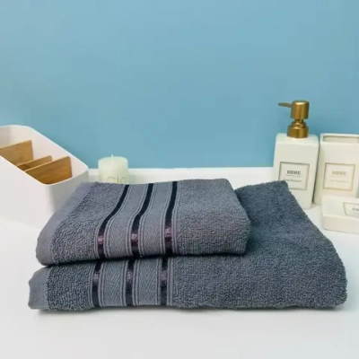 Полотенце махровое 30*50см «Comfort» цвет графитовый 08-182, плотность 300гр/м2 TJ