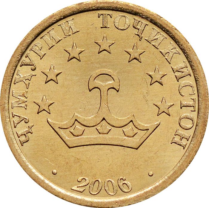 20 дирамов 2006 Таджикистан UNC