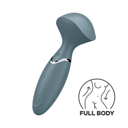 Вибромассажер Satisfyer Mini Wand-er, серый