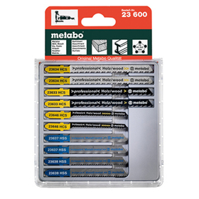 Пилки для лобзика Metabo набор 10 предметов д+м+пластик (623600000)