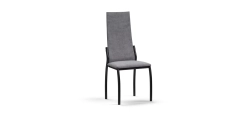 Стул АСТИ 2 шт. Велюр Роял агат, Черный