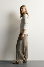 БРЮКИ RELAXED FIT С ПОЯСОМ — ZARA · 1957/803