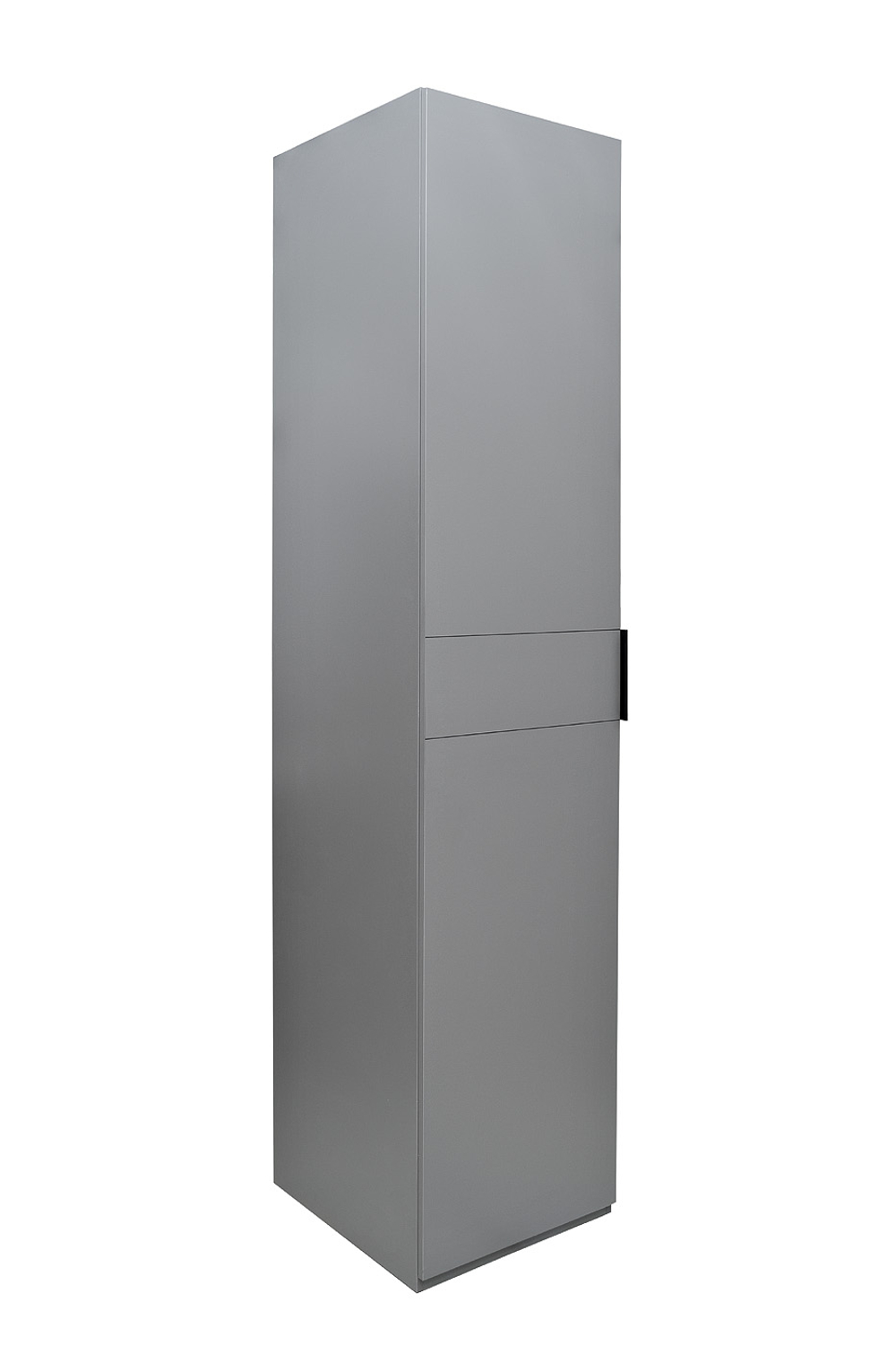 GD-10023-6 Шкаф Альто(Alto) пенал c полками,цвет серый Кобальт, фасад глухой 50x57x228.5см Garda Decor