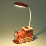 Настольная лампа «Sweet - Паровоз» LED 10*5*21 см, USB 5v 3w, Коралловый
