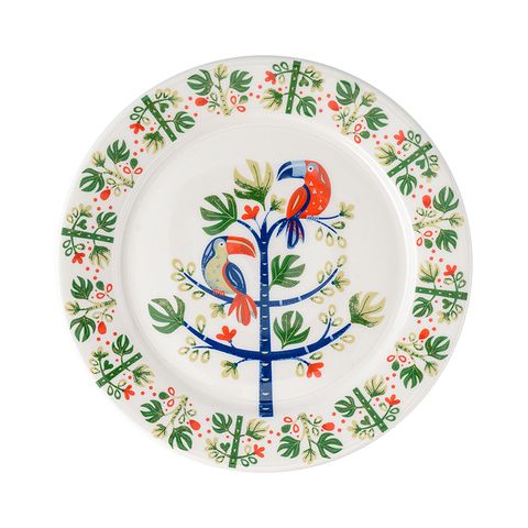 Тарелка toucan из коллекции birds of paradise, D18 см
