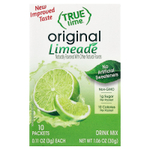 True Citrus, True Lime®, лаймад, оригинальный вкус, 10 пакетиков по 3 г (0,11 унции)