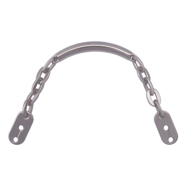 Цепочка-вешалка для одежды 105х7 мм, металл, Pewter олово, чер.никель, 2 шт, MB196