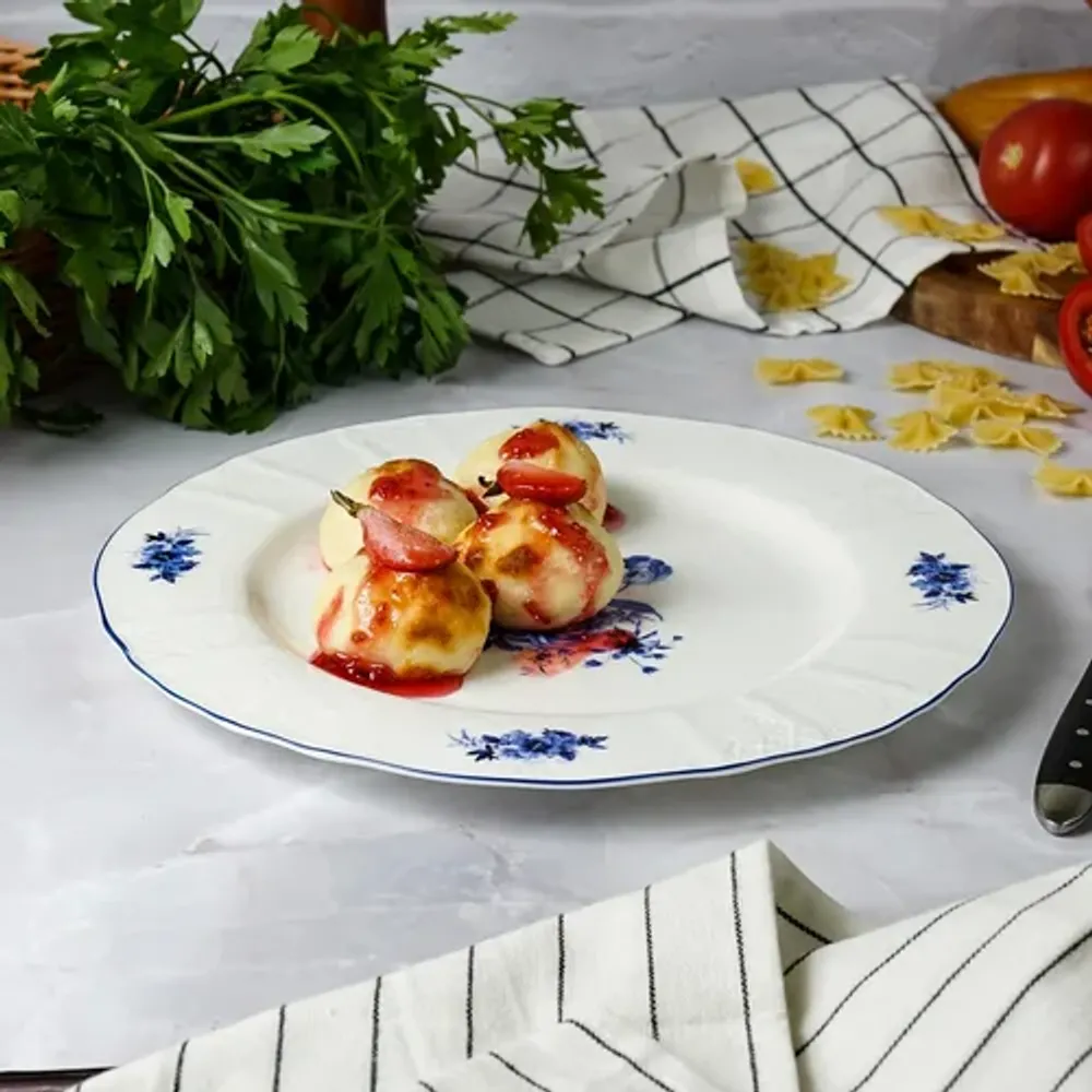Тарелка d 26,6 см h1,9 см Blue Flower P.L. Proff Cuisine [6]