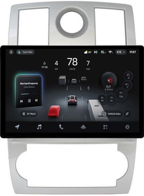 Магнитола для Chrysler 300C 2004-2007 (дорестайл) - Teyes CC4-PRO монитор 13" 2K QLED на Android 13, Быстрейшая, Snapdragon 778G, ИИ, CarPlay, DSP, 4G SIM-слот