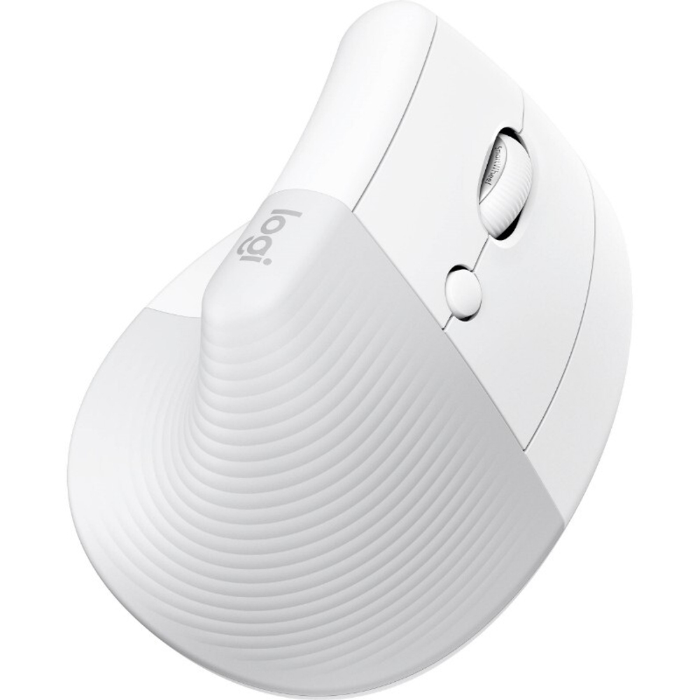 Мышь Logitech Lift Vertical Ergonomic, Off-white (беспроводная 2.4 GHz, Bluetooth)