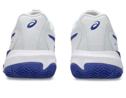 Детские теннисные кроссовки Asics Gel-Resolution X GS Clay - white/dark cobalt