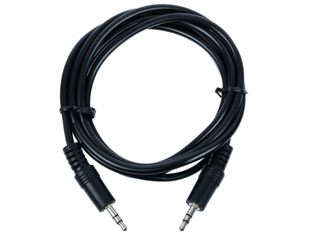 Аудиокабель AUX 3,5mm Perfeo 1,5 м. (J2102) черный
