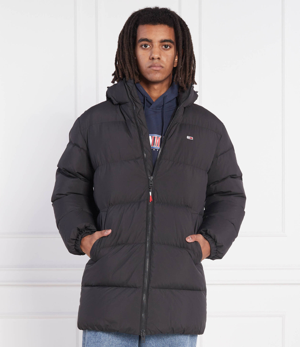 пуховая куртка essential Tommy Jeans - черный(DM0DM15117)