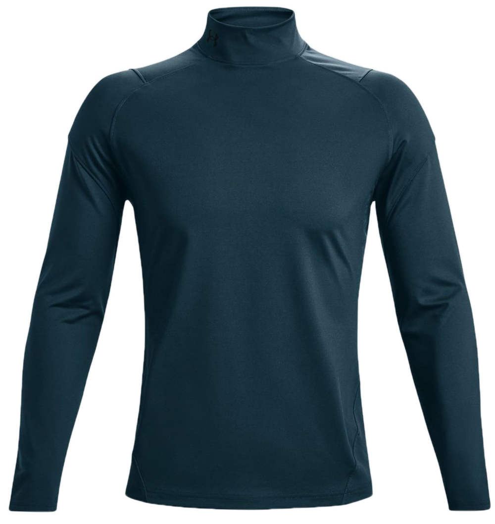 Мужская теннисная кофта Under Armour ColdGear Rush Mock - blue note