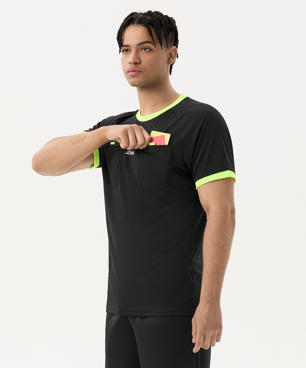Футболка судейская Referee tee, черный