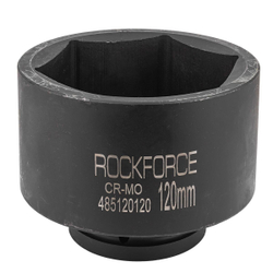 Головка ударная глубокая 1'', 120мм (6гр.) RockForce RF-485120120