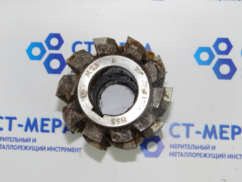 Фреза червячная модульная М2.5 20град. HSS кл. В 1°59`