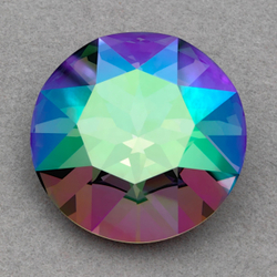 Кристалл Swarovski 1201, цвет Райское сияние (Crystal Paradise Shine F)
