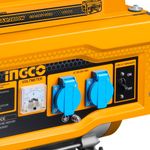 Бензиновый генератор 220В 2,5х2,8 кВт INGCO GE30005