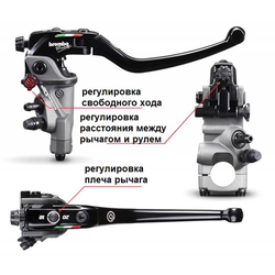 Brembo Главный тормозной цилиндр RCS 19 Corsa Corta RR 110E71110