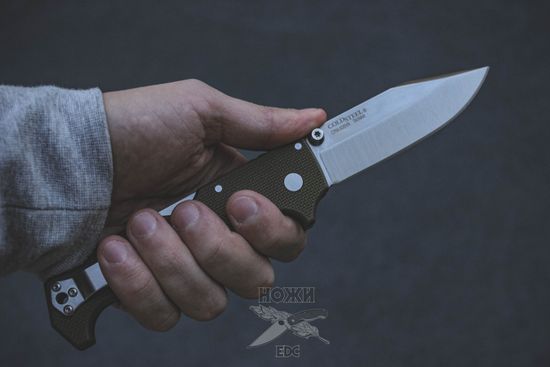 Складной нож Cold Steel 62L SR1 c клинком из стали CPM-S35VN, рукоять G10