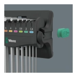 Набор Г-образных ключей Hex-Plus 8 WERA 05022102001