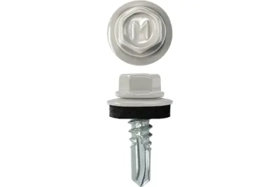 Саморез кровельный Daxmer 5,5х19 RAL 7004