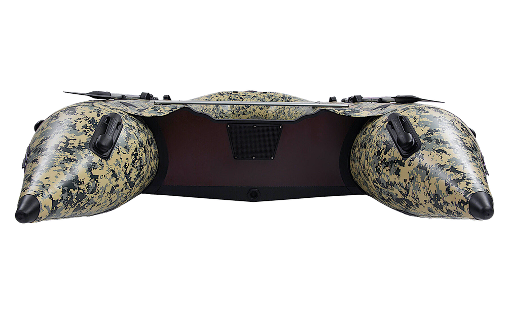 Лодка ПВХ Gladiator Active C400AL Camo с алюминиевым полом -