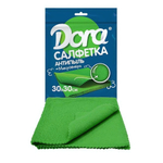 Салфетка из микрофибры Дора (Dora) "Антипыль", 30х30см