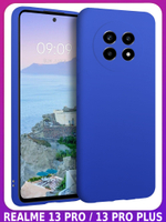 Мягкий Soft Touch чехол из силикона для REALME 13 PRO / 13 PRO PLUS с бархатной подкладкой