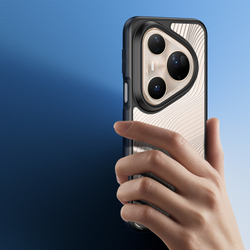 Тонкий чехол с мягкими рамками от Dux Ducis для смартфона Huawei Pura 80 Ultra, серия Aimo Series Case