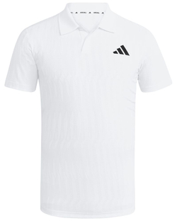 Мужское теннисное поло Adidas Climacool+ Airchill Freelift - white