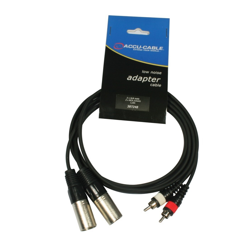 ACCU-CABLE AC-2XM-2RM/1.5