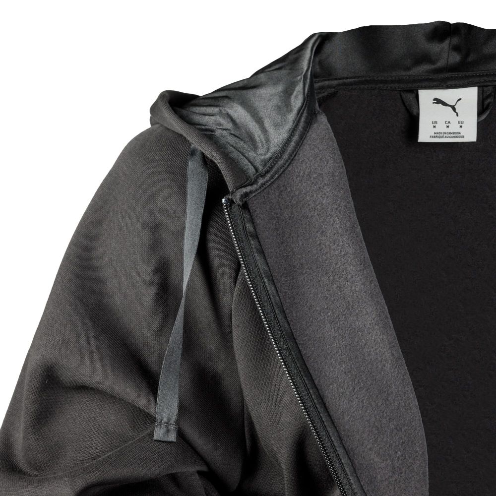 Толстовка женская PUMA ESS ELEVATED Satin FZ Hoodie FL