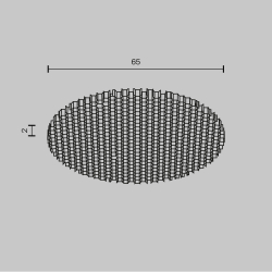 Комплектующие для светильника Technical HoneyComb-D64
