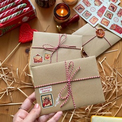 стикерпак «новогодняя почта» 💌🎄