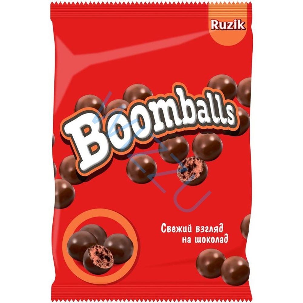 Конфеты ROOMBALLS в молочном шоколаде с хрустящим шариком, 500 г