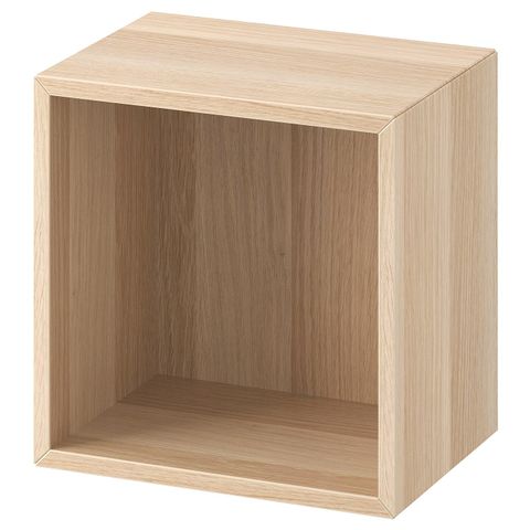 Полка IKEA EKET (ЭКЕТ), Натуральный, с креплением, 35х25х35 см